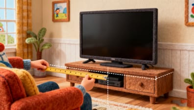 Living Room TV Size Calculator